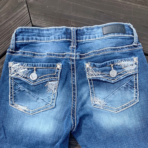 BKE DAYTRIP LYNX BOOTCUT JEANS SIZE 26L - Picture 2 of 4